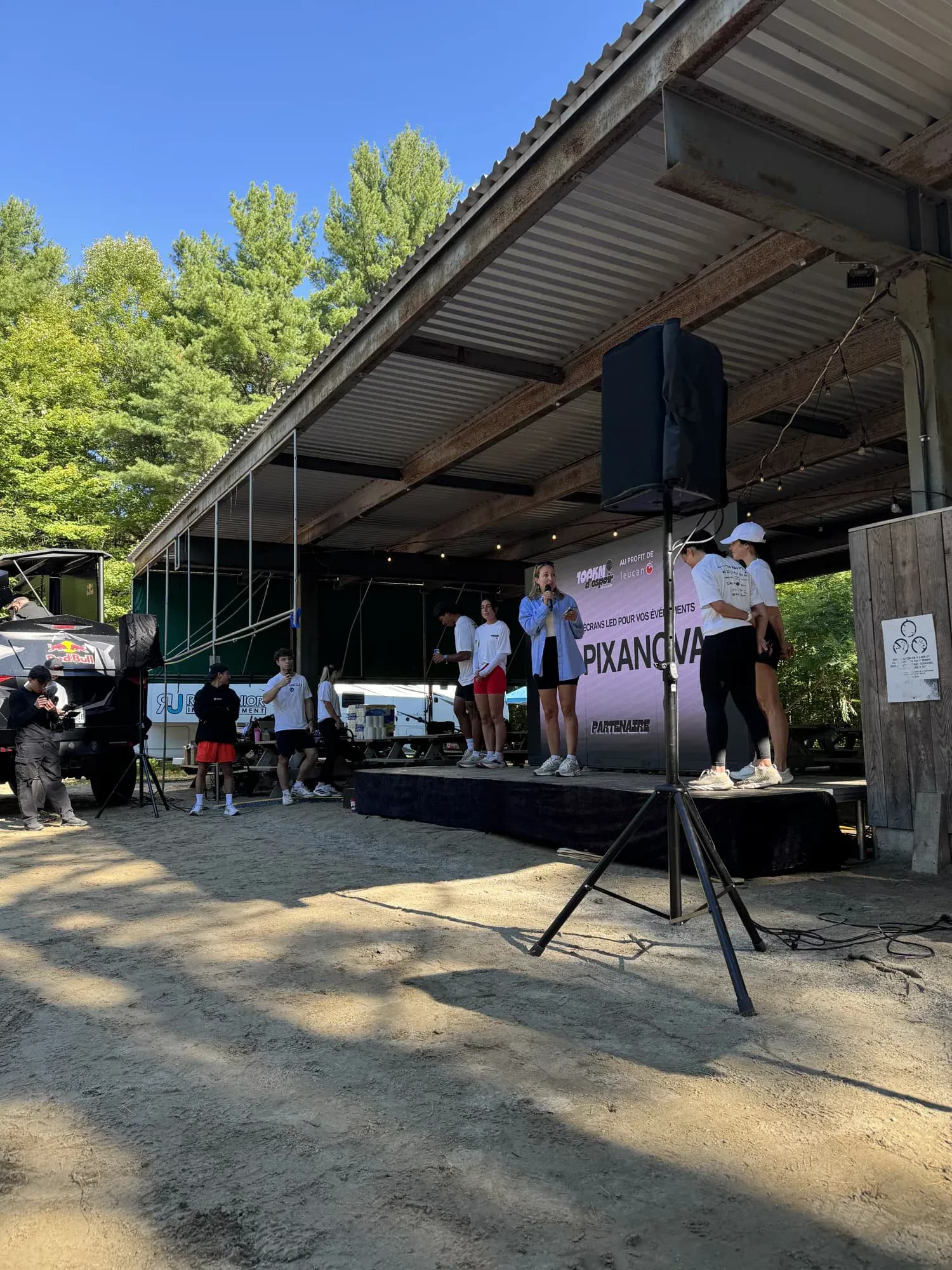 100 km d'Espoir - Activation pour Leucan